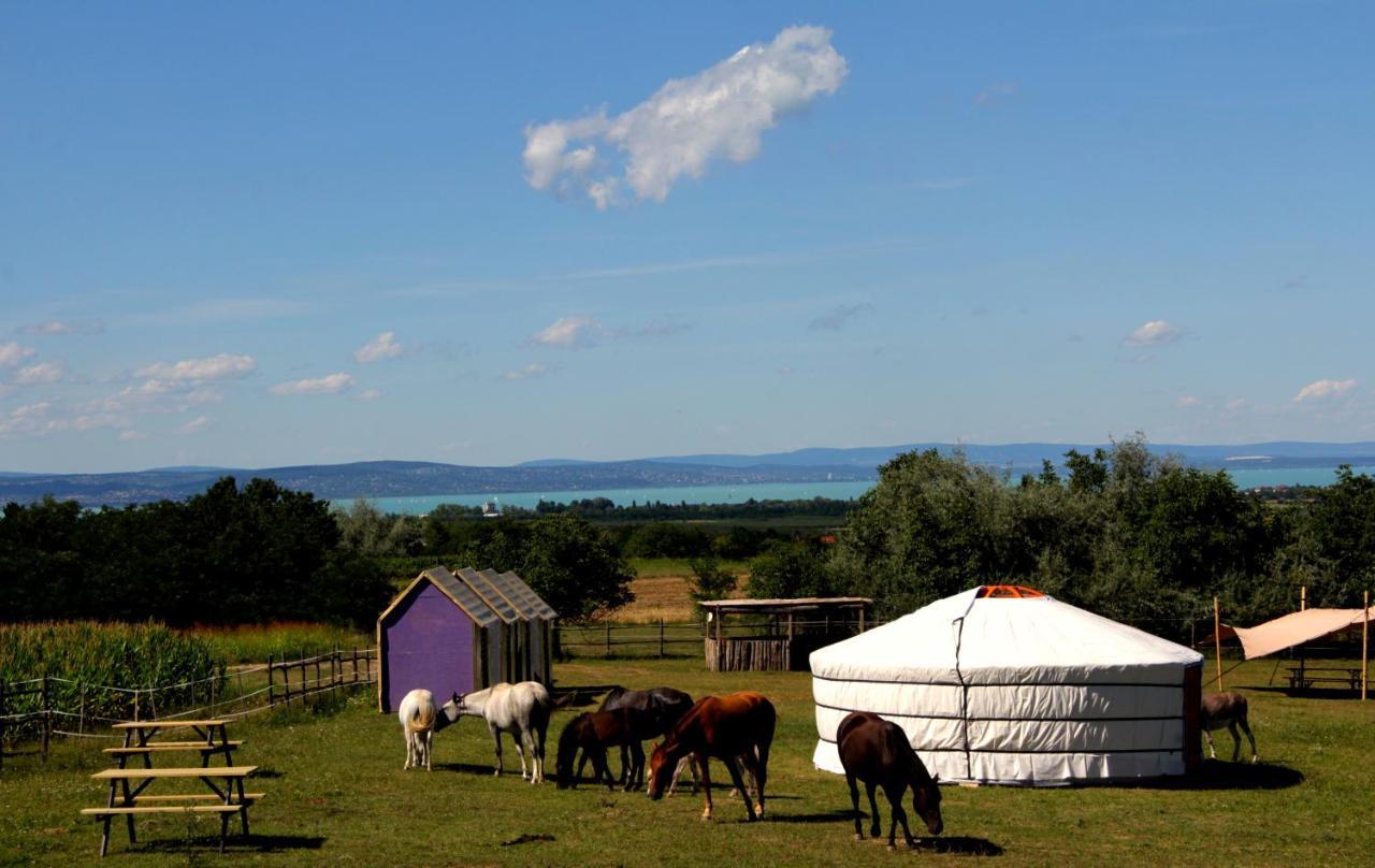 Dharma Horse Shelter Bungalows & Farmping Siófok Eksteriør bilde